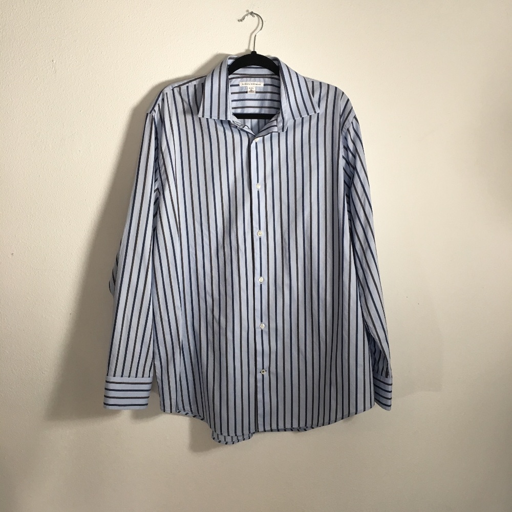 Banana Republic Men's Long Sleeve Shirt, XL